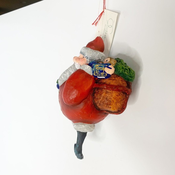 Vintage Dept 56 No’L Santa Claus Ornament HAND PAINTED Rare 5.5 Inches - Picture 2 of 8